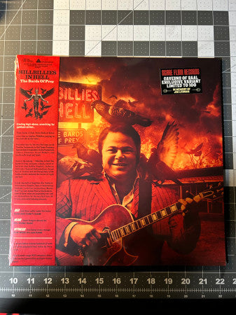 Various ‎– Hillbillies In Hell (The Bards Of Prey) (Red with Splatter)