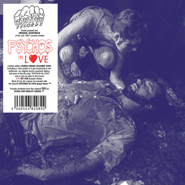 Carmine Capobianco ‎– Psychos In Love Original Soundtrack (Purple)